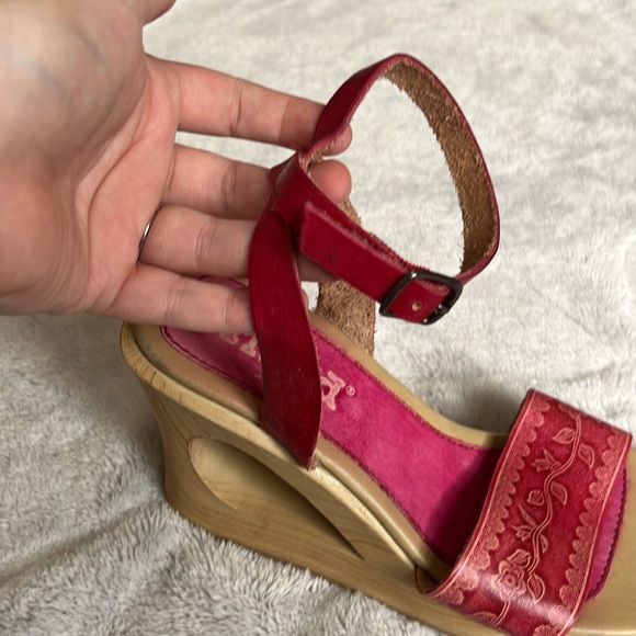 Mudd pink wedges - Picture 4 of 5